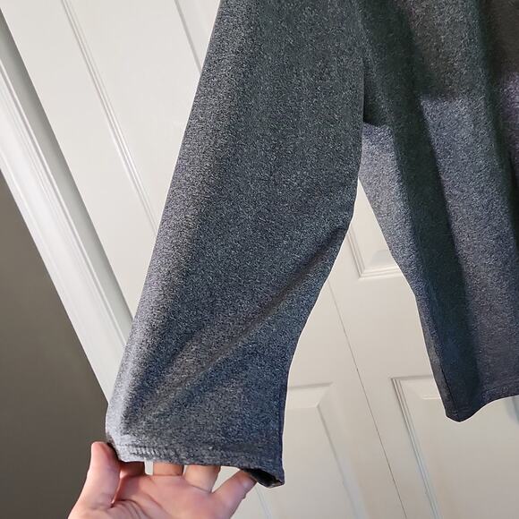 Sport-Tek Mens Heather Gray 1/4 Zip Pullover Size 2XL Embroidered Studebaker - Picture 3 of 8